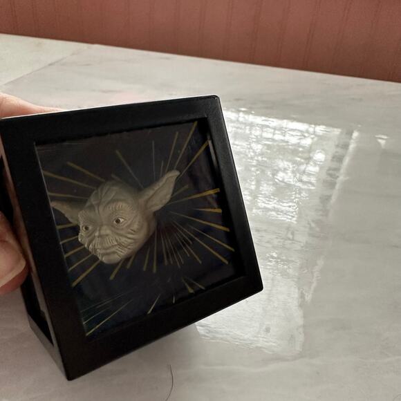 Star Wars The Empire Strikes Back Darth Vader Yoda Cube Magic Illusion 1996 - Picture 2 of 9